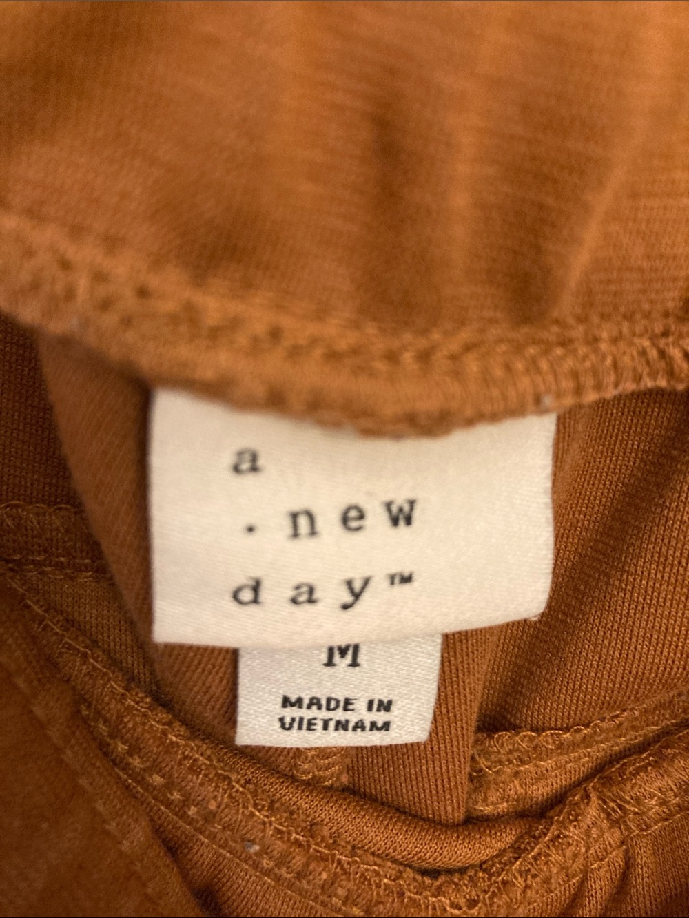 Rust/Orange Pull on Pants - Picture 2 of 10